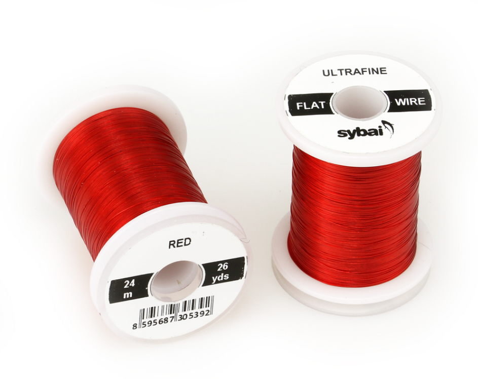 Sybai Flat Wire Ultrafine - Red - Sportinglife Turangi